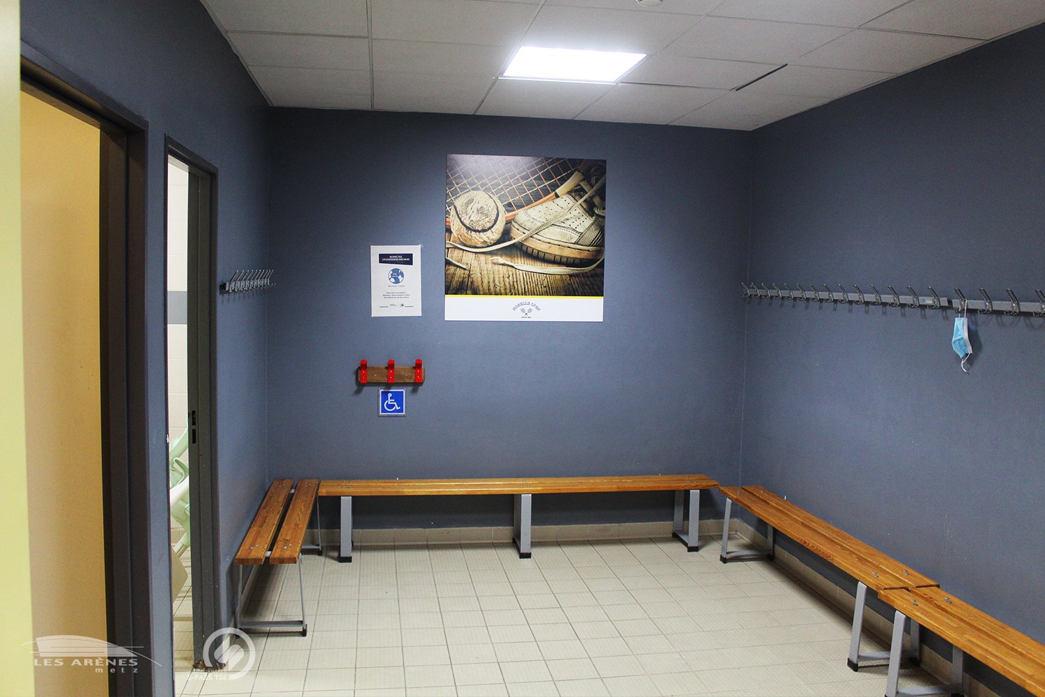 Arènes de Metz vestiaire