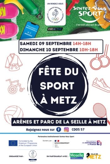 Affiche fete du sport