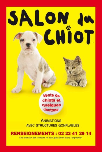 affiche salon du chiot