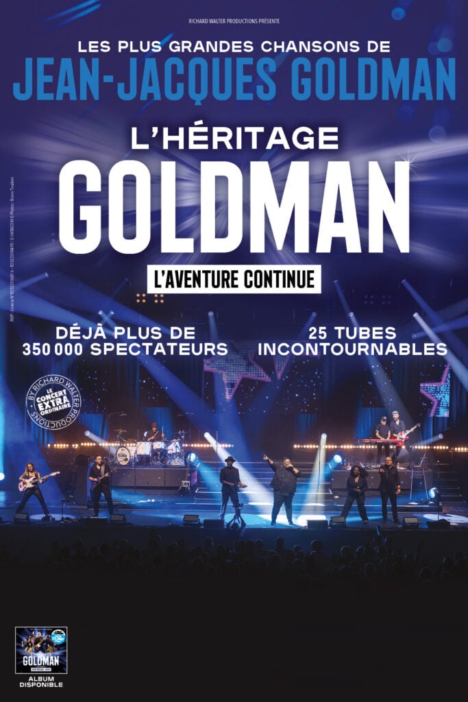 L'Héritage Goldman en concert aux Arènes de Metz le Sam 28 nov
