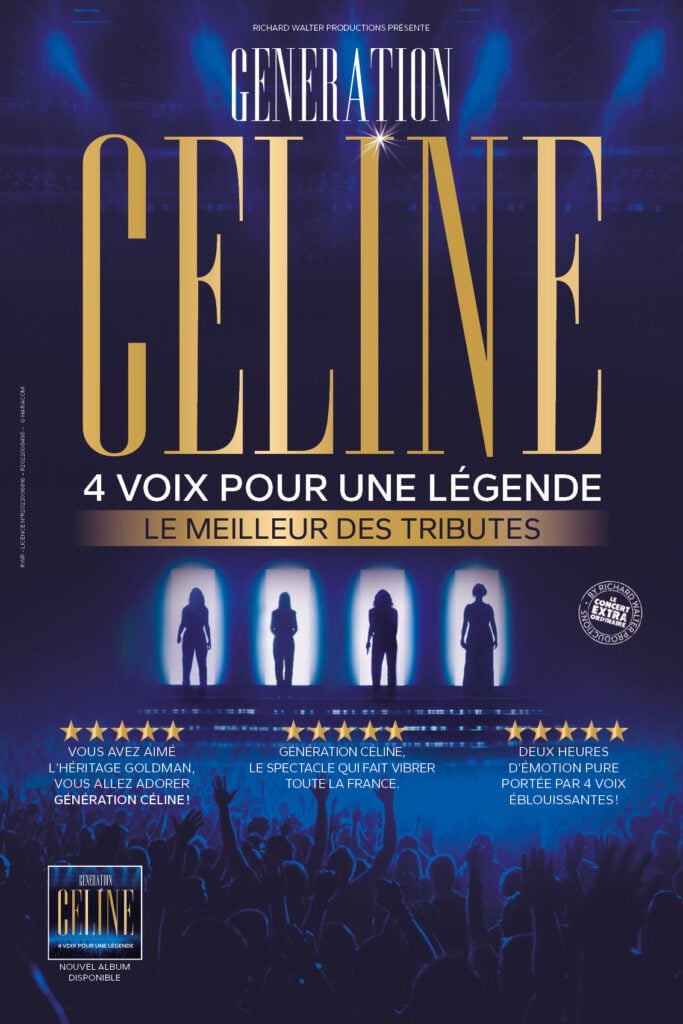 Génération Céline en concert aux Arènes de Metz le Sam 23 jan