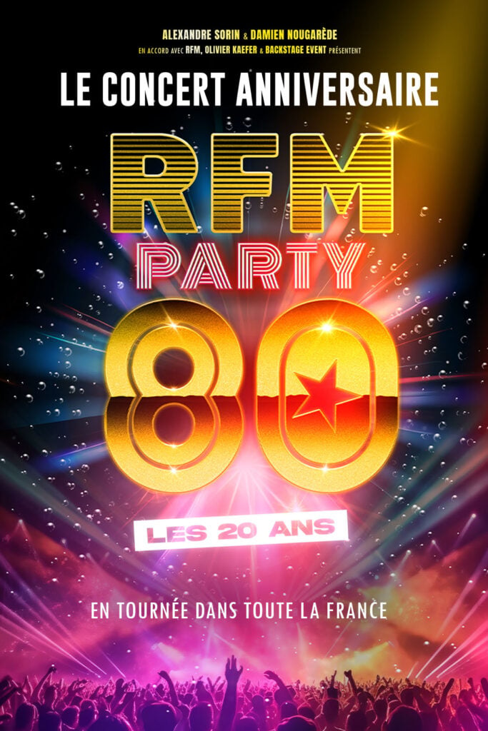 RFM Party 80 en concert aux Arènes de Metz le Sam 30 jan
